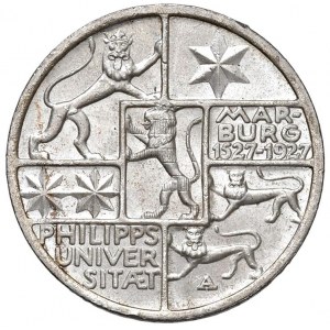 GERMANIA Repubblica di Weimar (1918-1933) 3 Reichsmark 1927 ...