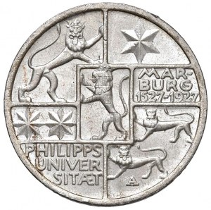 GERMANY Weimar Republic (1918-1933) 3 Reichsmark 1927 ...