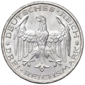 GERMANIA Repubblica di Weimar (1918-1933) 3 Reichsmark 1927 ...