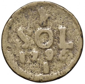 LUXEMBOURG Francis II (1792-1795) Sol 1796 - KM 19 AE (g 16...