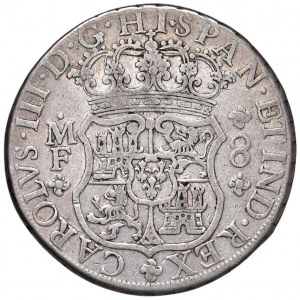 MEXICO Charles III (1759-1788) 8 Reales 1867 - KM 105 AU (g 2...