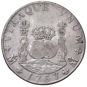 MESSICO Carlo III (1759-1788) 8 Reales 1867 - KM 105 AU (g 2...