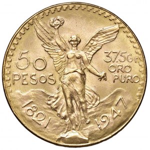 MESSICO 50 Pesos 1947 - AU (g 41,69)...
