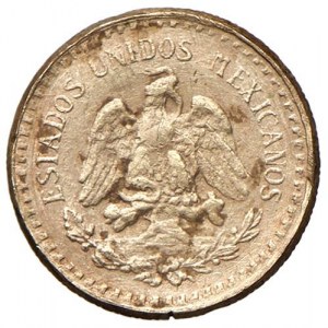 MEXICO 2.50 Pesos 1945 - AU (g 2.01) Scratch...