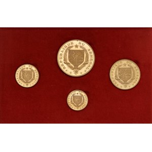 SENEGAL 100, 50, 25 et 10 Francs 1968 - Fr. 1-4 AU (g 32.09 ...