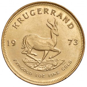 SUDAFRICA Krugerrand 1973 - KM 73 AU (g 34,00)...
