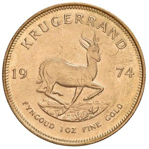 SUDAFRICA Krugerrand 1974 - KM 73 AU (g 33,95)...