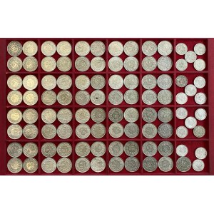 SVIZZERA Lotto di 81 pezzi da un franco e 18 da mezzo franco...