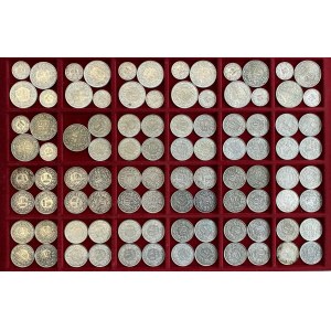 SVIZZERA Lotto composto da 15 pezzi da 2 franchi, 66 pezzi d...