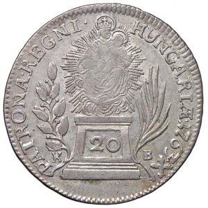 HONGRIE Marie-Thérèse (1740-1780) 20 Kreuzer 1763 KB - KM 36...