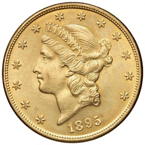 USA 20 Dollari 1895 - KM 74.3 AU (g 33,47)...