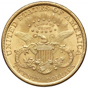 USA 20 Dollari 1895 - KM 74.3 AU (g 33,47)...