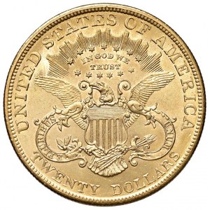 USA 20 dolarů 1904 - Fr. 177 AU (g 33,39)...