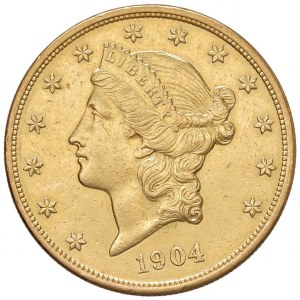 USA 20 Dollari 1904 - KM 74.3 AU (g 33,40)...