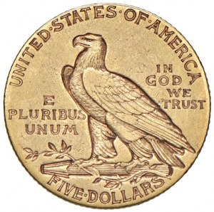 USA 5 Dollars 1911 - Fr. 148 AU (g 8.24)...