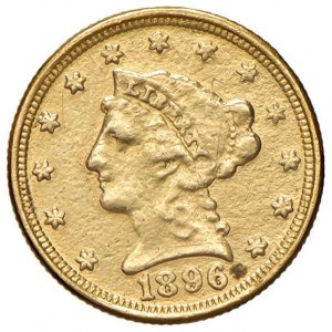 USA 2,50 Dollari 1896 - Fr. 114 AU (g 4,19) Da montatura...