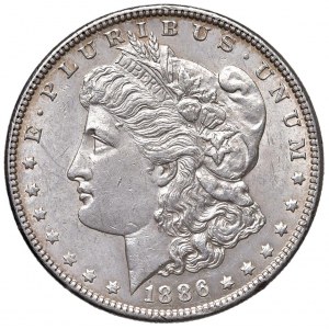 USA Dollar 1886 - KM 110 AG (g 26,64) Tiré au bord...