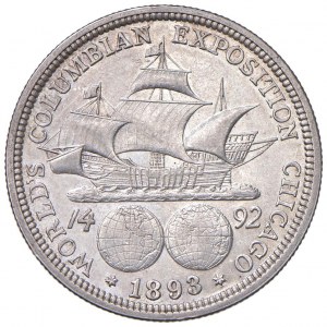 Demi Dollar USA 1893 - KM 117 AG (g 12.43)...