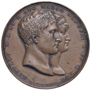 MEDAGLIE DI ETA’ NAPOLEONICA Medaglia 1810 Napoleoene I Matr...