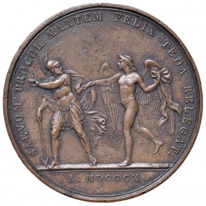 MEDAGLIE DI ETA’ NAPOLEONICA Medaglia 1810 Napoleoene I Matr...