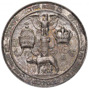 MÉDAILLES FASCISTES Médaille 1929 Pactes du Latran - Opus : Ca...