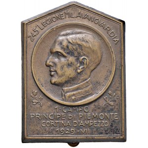 MEDAGLIE FASCISTE Spilla 1929 A. VII 245^ Legione Militare A...