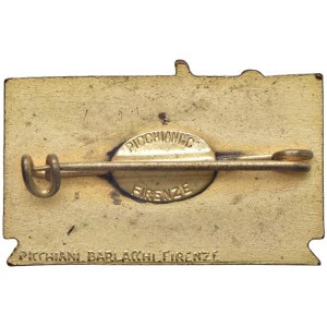 MEDAGLIE FASCISTE Spilla 1932 A. X O.N.D. IV concorso Ginnic...