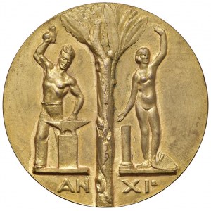 MEDAGLIE FASCISTE Medaglia 1933 A.XI Mostra Campionaria di R...