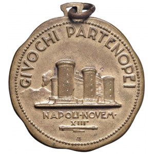MÉDAILLES FASCISTES Médaille 1935 A. XIII Naples, temps partiel ...
