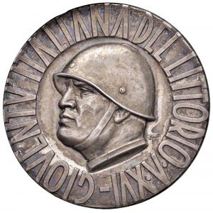 Médailles FASCIST Broche 1938 A. XVI G.I.L. Gioventù Italian...