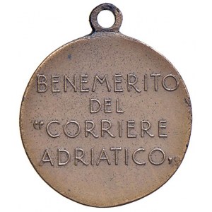 MÉDAILLES FASCISTES Médaille non datée Méritoire du transporteur italien ...