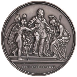 Viktor Emanuel II (1861-1878) Medaile 1874 Hlavní město Říma...