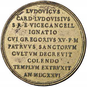 Gregorio XV (1595-1632) Medaglia 1626 fondazione Chiesa di S...