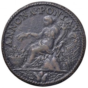 Innocent XI (1676-1689) Médaille d'uniforme avec monture sans...