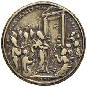 Benedict XIV (1740-1758) Medal 1750 Holy Year and apertur...