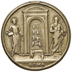 Benedict XIV (1740-1758) Medal 1750 Holy Year and apertur...