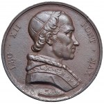 Leo XII (1823-1829) Medal 1827 Republication of the le...