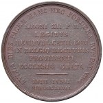 Leo XII (1823-1829) Medal 1827 Republication of the le...