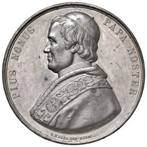 Pius IX (1846-1878) Medal 1846 Coronation of the Church ...