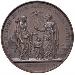 Pius IX (1846-1878) Medal 1849 A. IV Reunion of the...