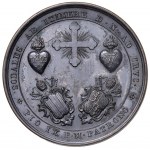 Pius IX (1846-1878) Medal 1851 Centenary of the founding...