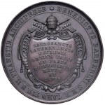 Pius IX (1846-1878) Medal 1855 Cardinal Barberini and customs...