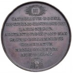 Pius IX (1846-1878) Medal 1855 Cardinal Barberini and customs...