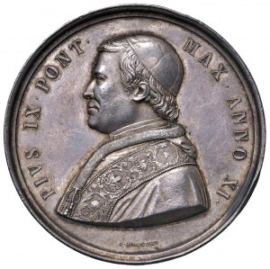 Pius IX (1846-1878) Medal A. XI Annunciation of the Immacul...