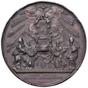 Pie IX (1846-1878) Médaille 1860 A. XVe cathédrale St. Pi...