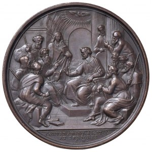 Pius IX (1846-1870) Nedatovaná mimořádná medaile Koncil...