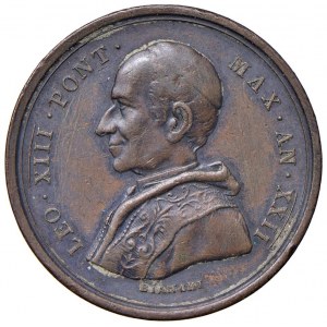Léon XIII (1878-1903) Médaille 1900 A. XXIII Porte Sainte - ...