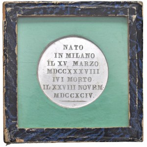 Cesare Beccaria (1738-1794) Medaglia 1794 In onore al giuris...