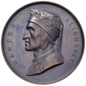 Dante Alighieri (1265-1321) 1831 Pamětní medaile ...