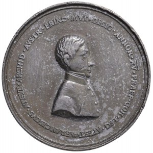 František IV (1779-1846) Medaile 1833 Rakouskému arcivévodovi...